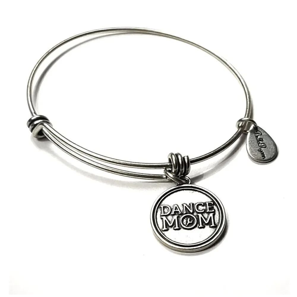 Bella Dance Mom Expandable Bangle Charm Br…